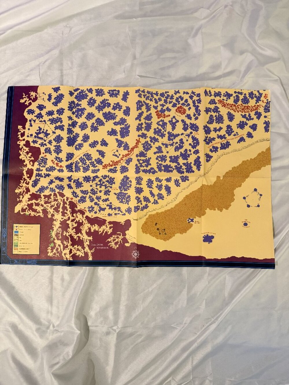 1992 TSR Game Board/Map-Vintage
